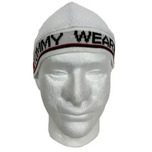 Tommy Gear Skull Cap White Mesh Lot of 3 New Sports Y2K